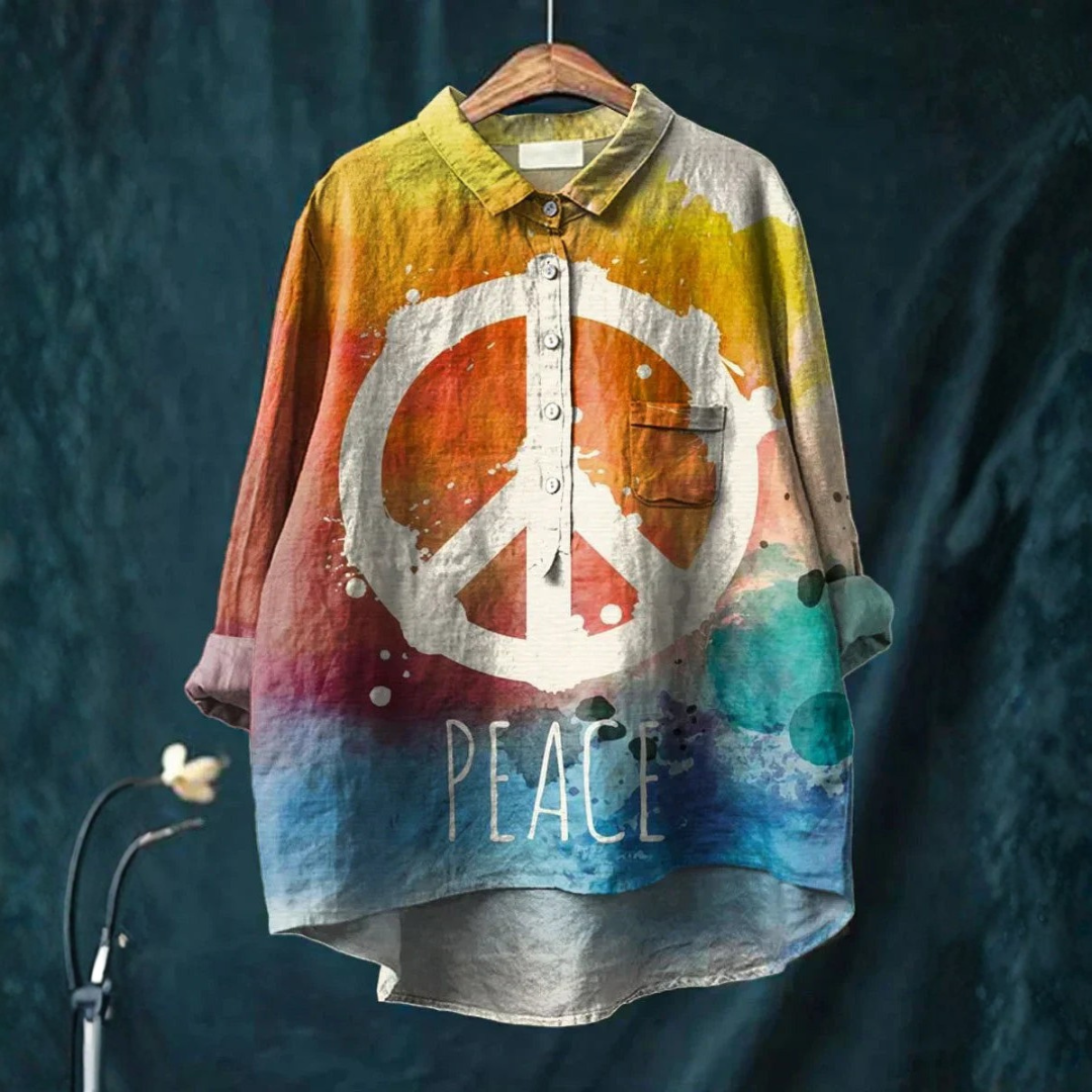 Hippie™ - Chemise Artistique Peace