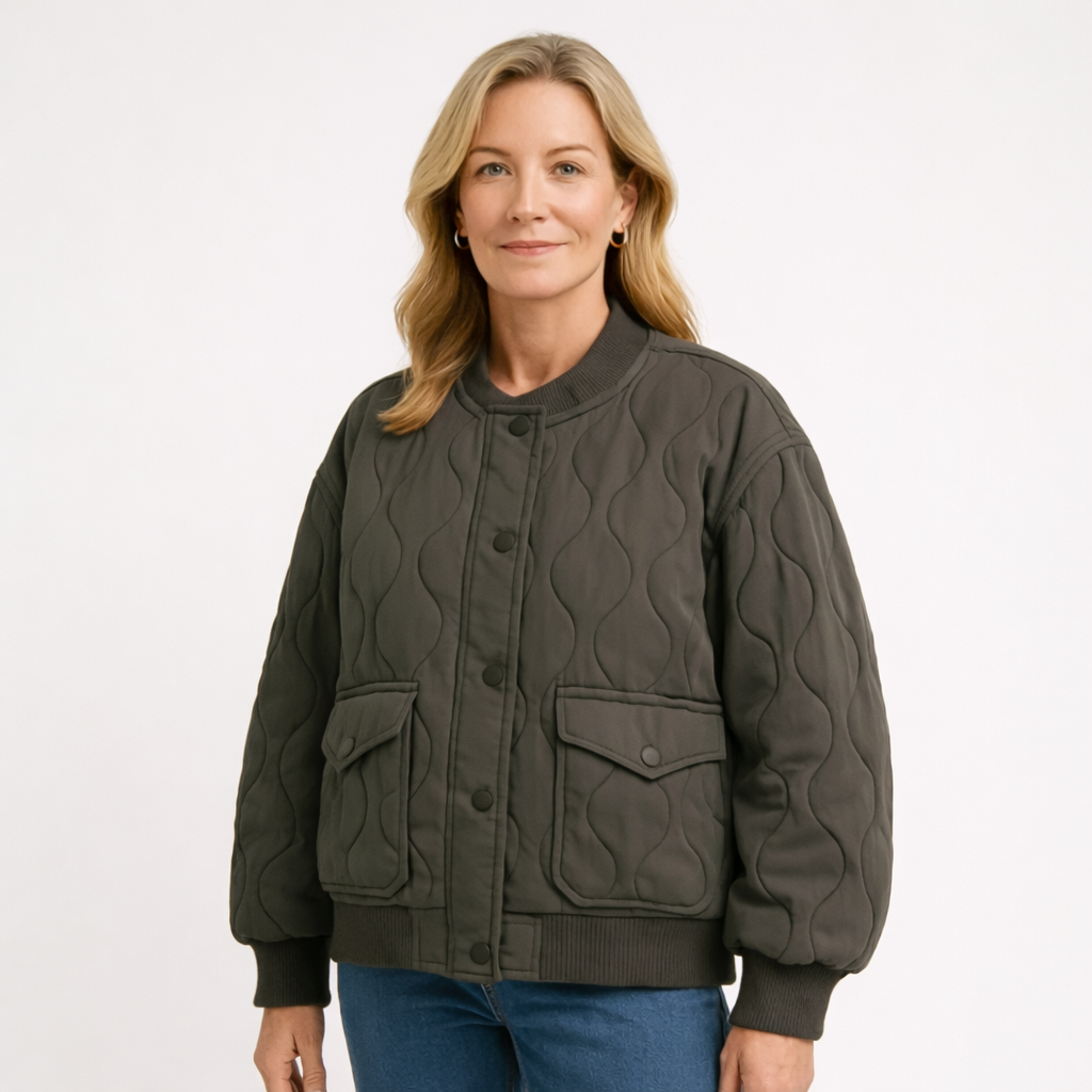 Louise | Veste Bomber Élégante
