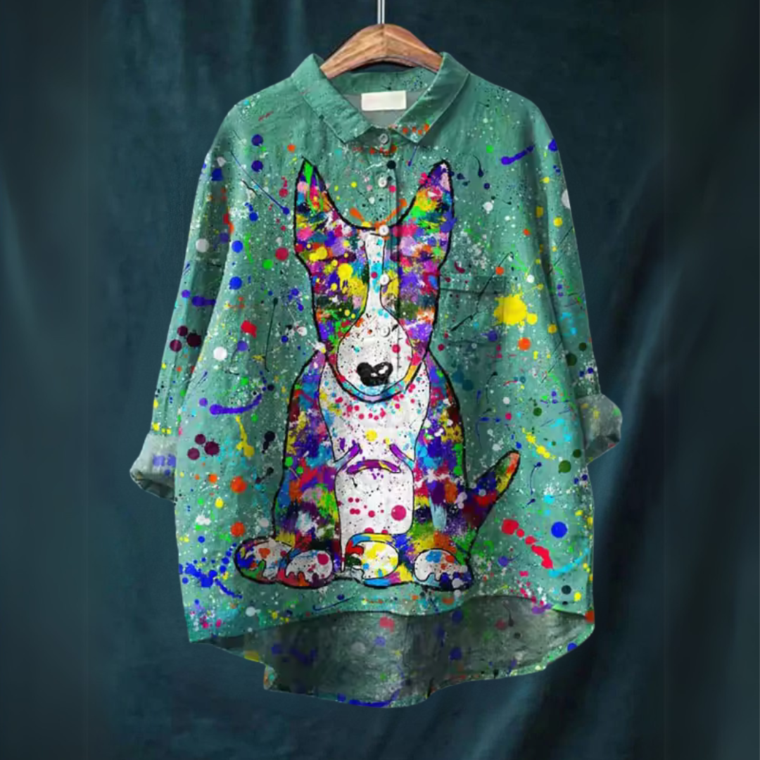 Amelia™ - Chemise artistique pour chien