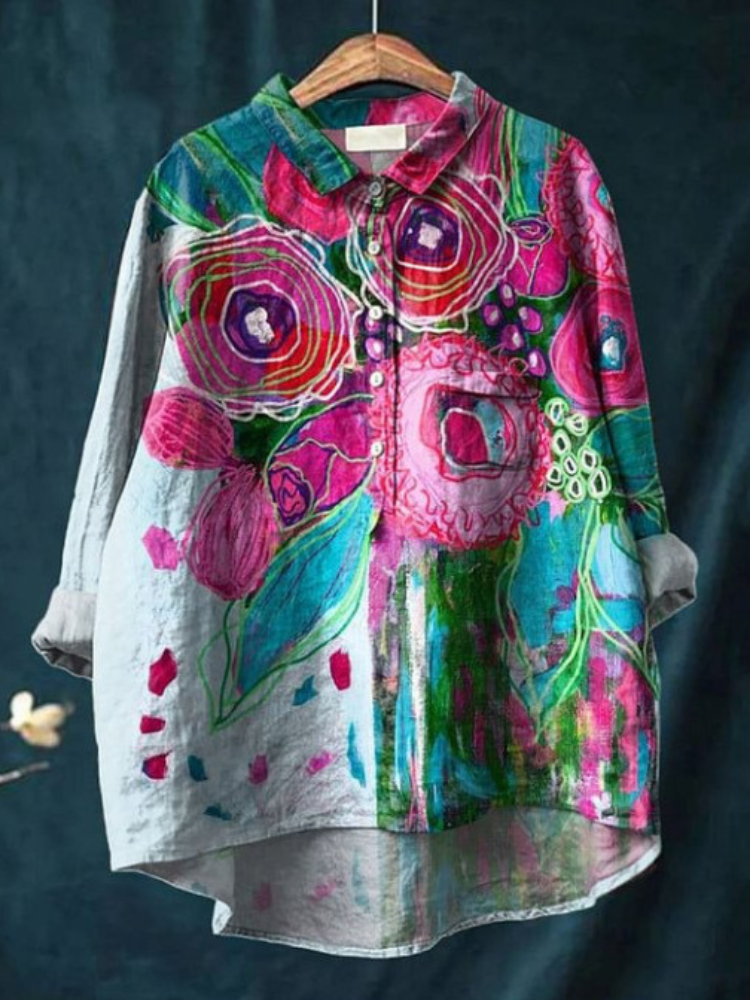 Hippie™ - Chemise Artistique Peace