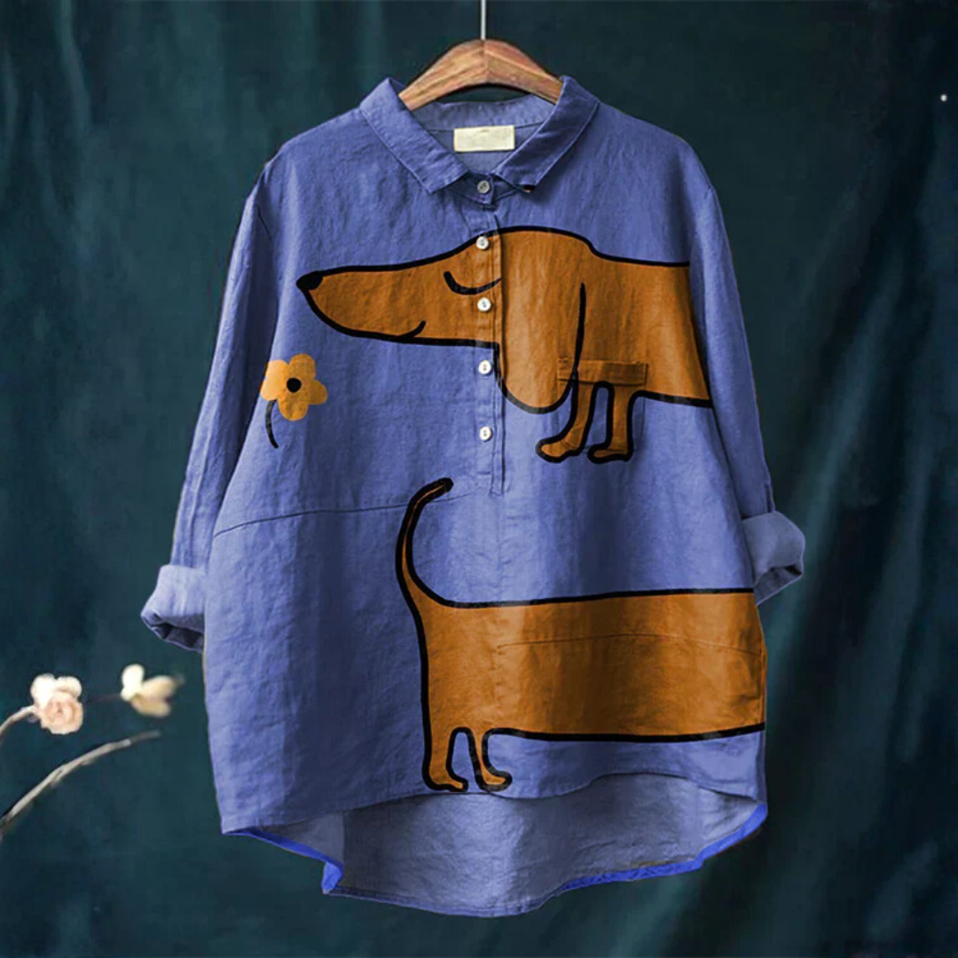 Max™ - Chemise artistique chien