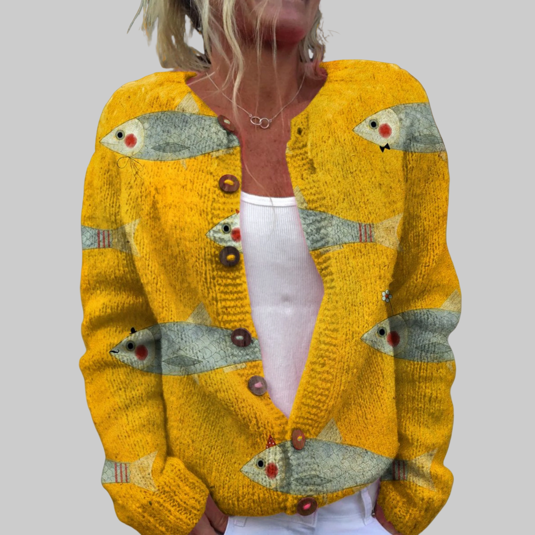 JASMIN | Cardigan Doux en Tricot pour le Quotidien