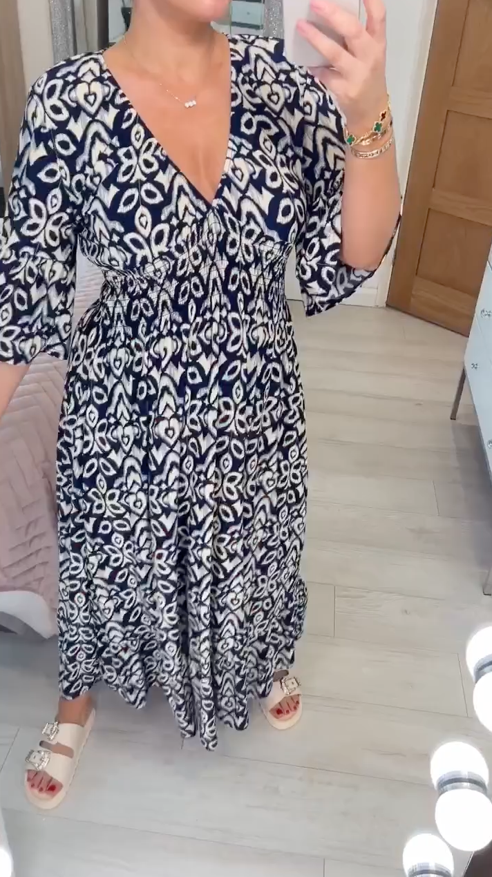 Nadine | Robe Longue Élégante