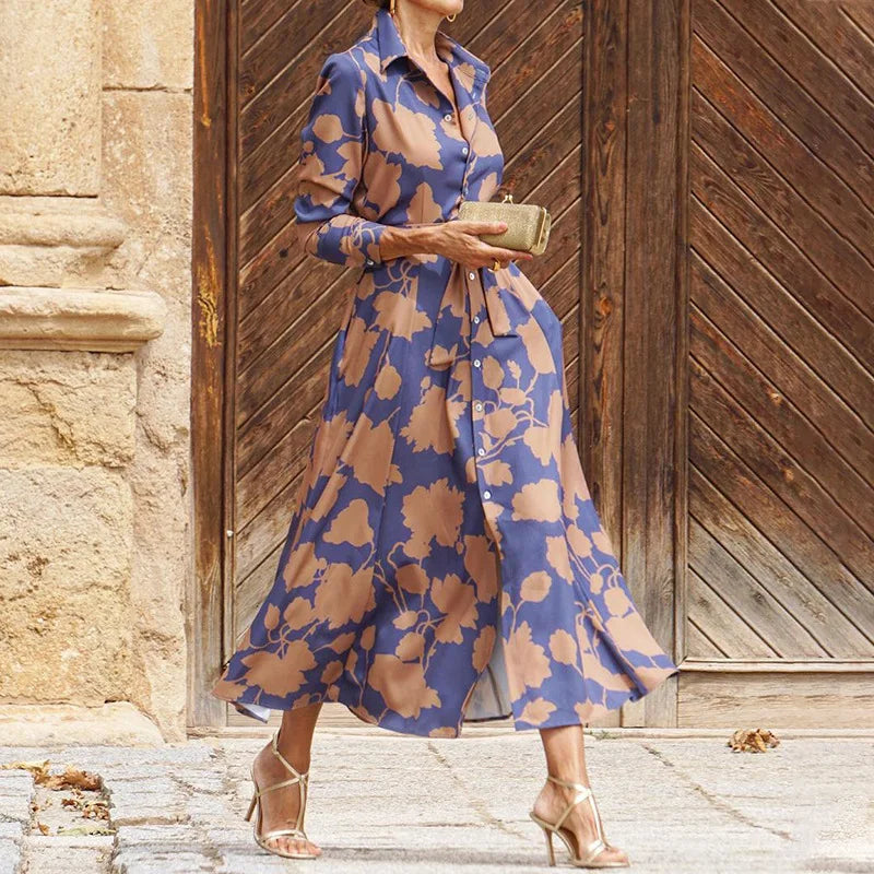 Élise | Robe chic à manches longues