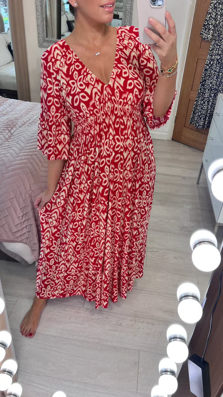 Nadine | Robe Longue Élégante